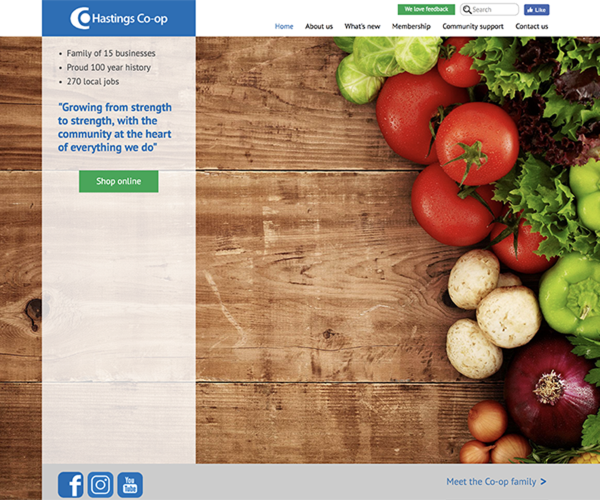 Hastings Co-Op Website