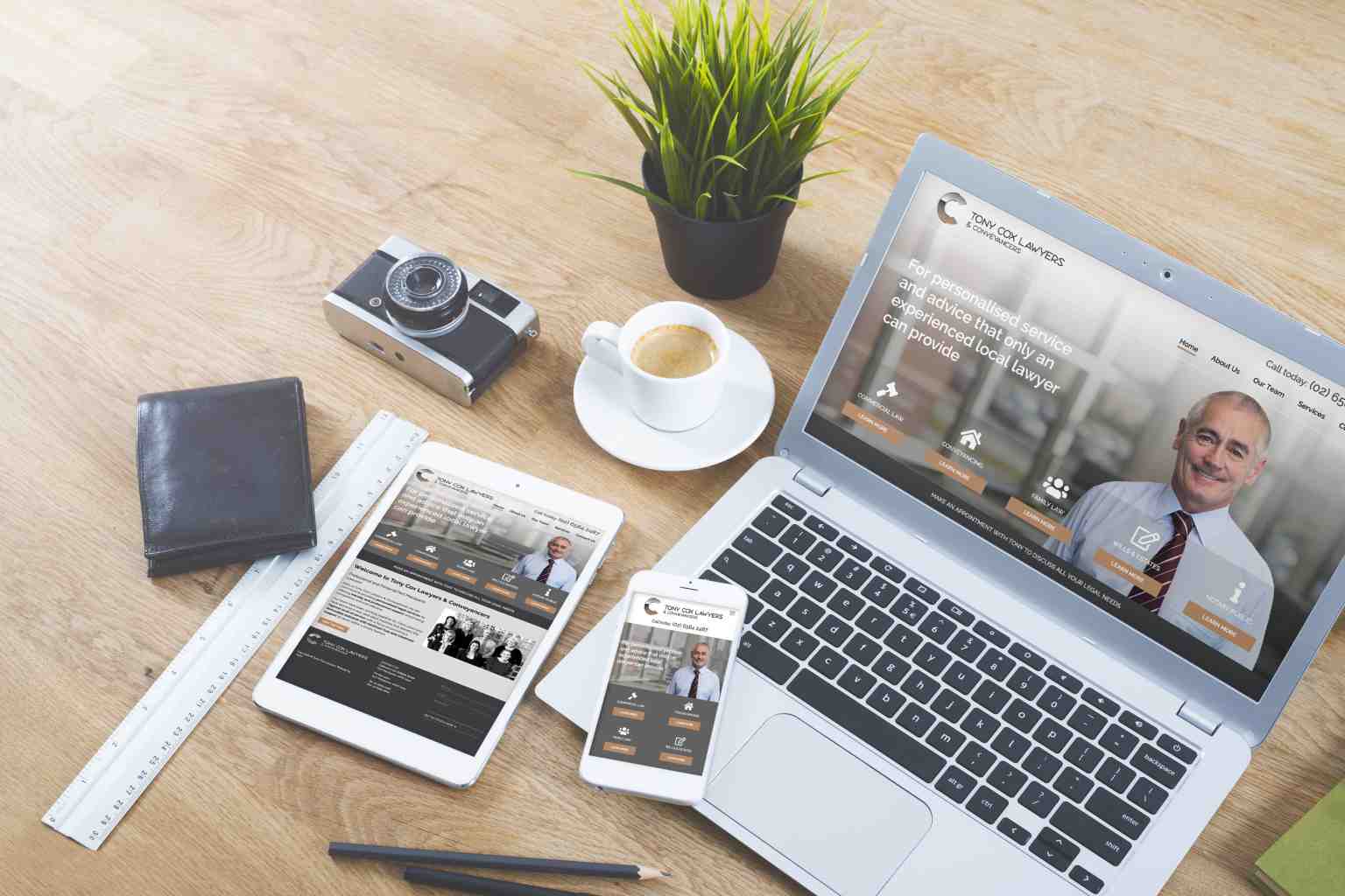 Tony Cox Lawyers Website